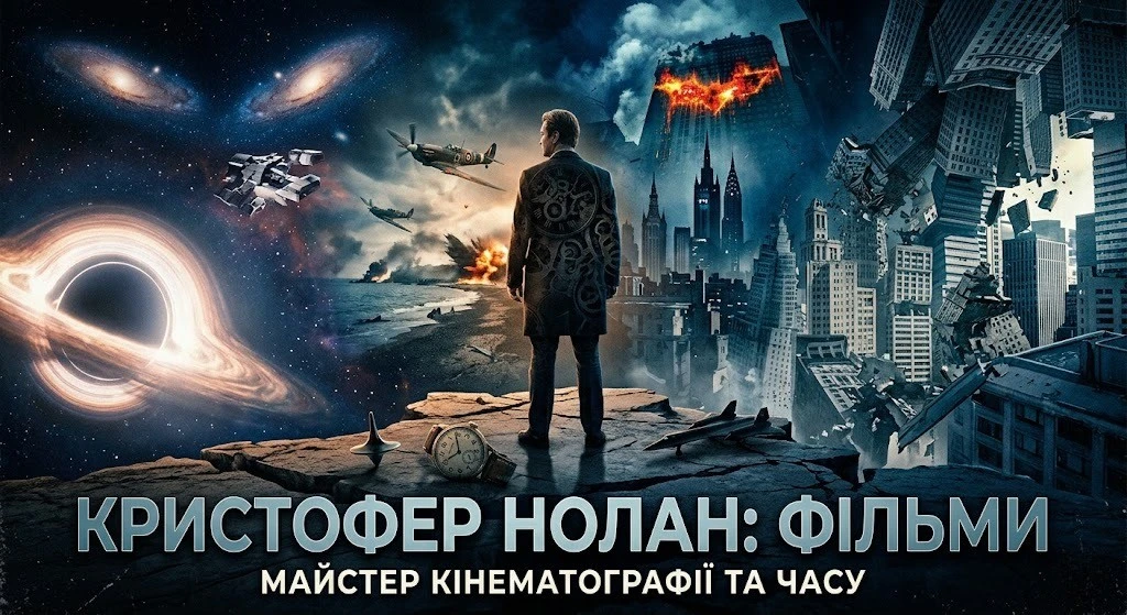 Фільми Крістофера Нолана, які змінили сучасне кіно