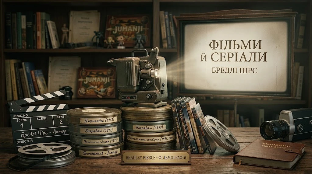 Бредлі Пірс: фільми й серіали актора